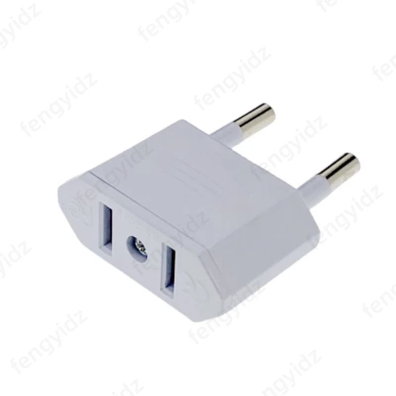 American China To EU Europe Travel Power Adapter 2 pin US To EU Plug Adapter