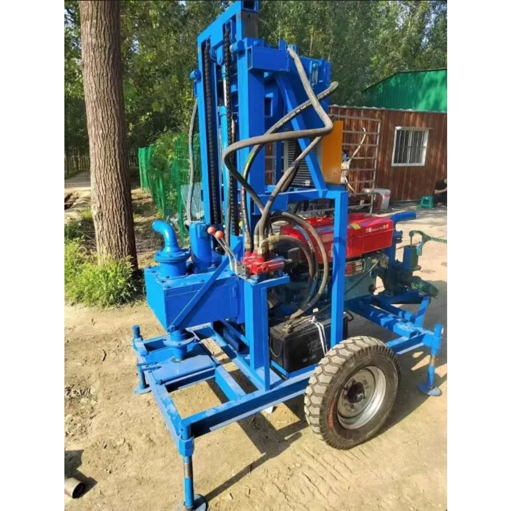 Imagen 7: Perforadora eléctrica para equipos de riego rural, uso doméstico, 200m