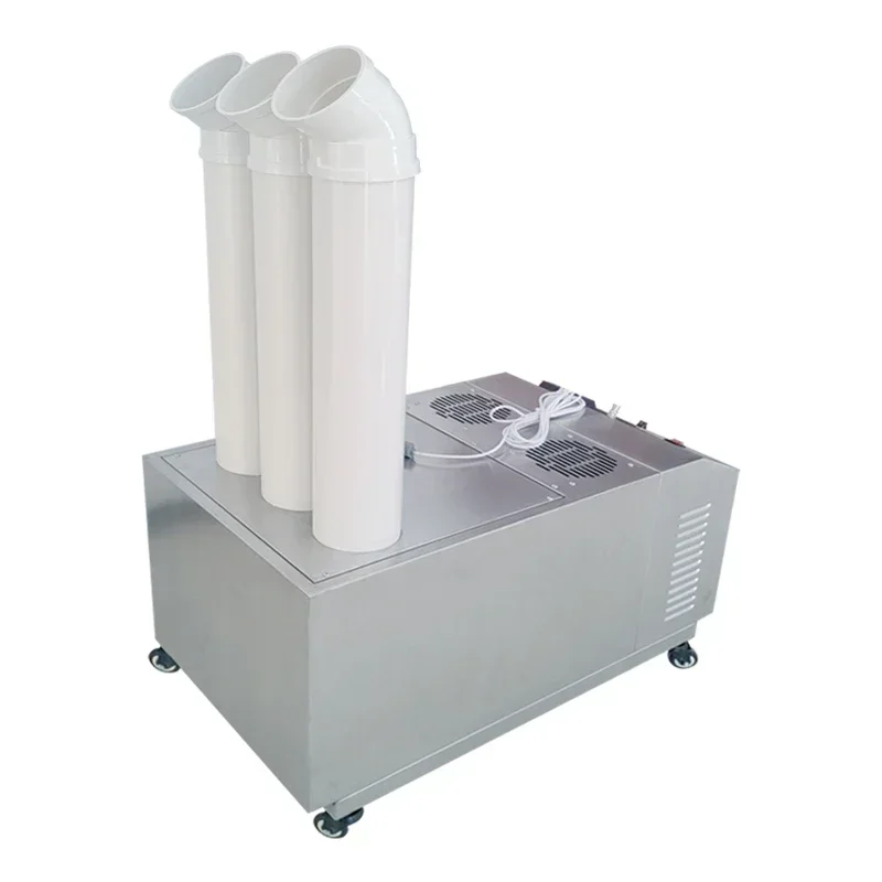 Belin 48Kg/Hr Stainless Steel Corrosions Resistant Ultrasonic Humidifier With 10 Heads Mist Maker 2