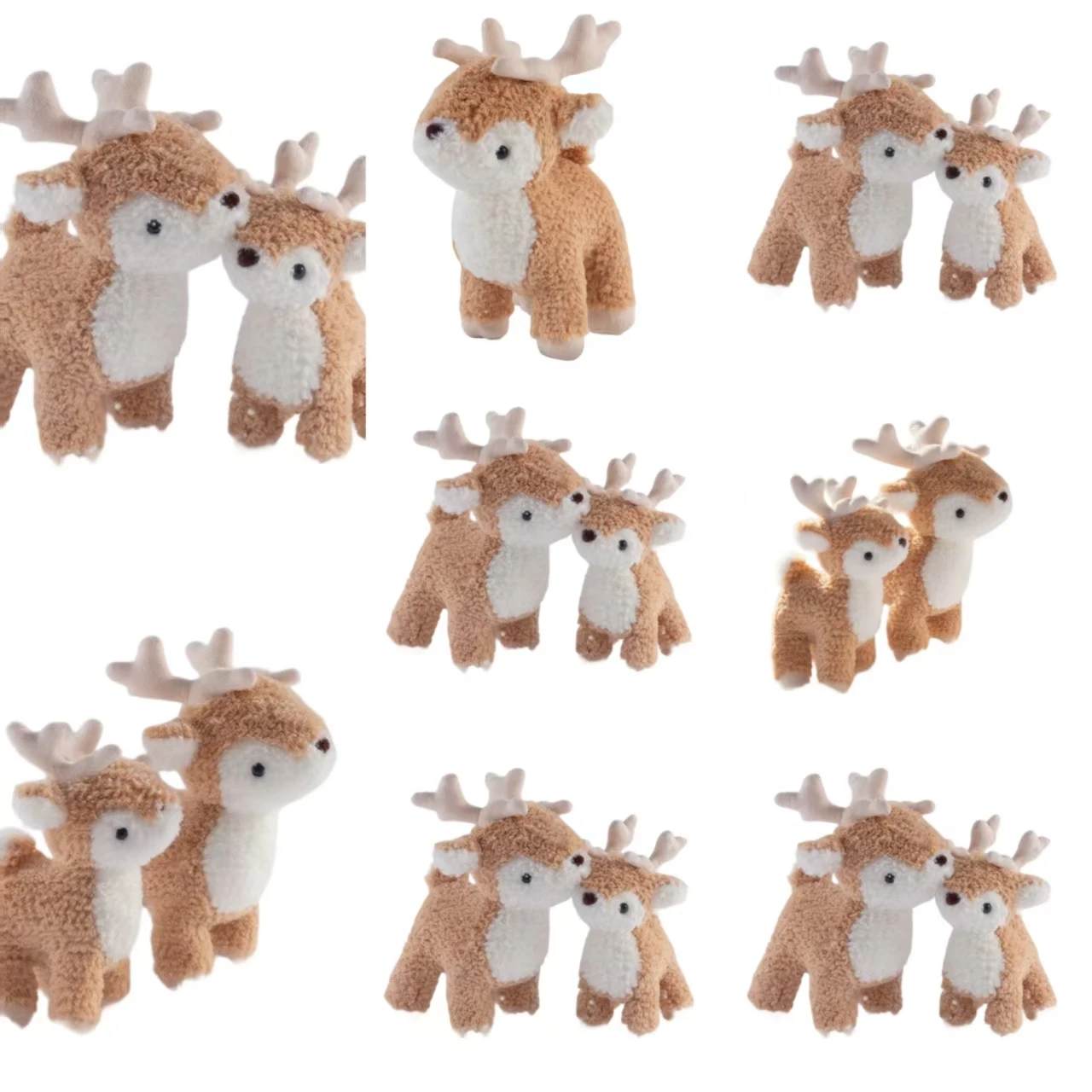 

Мягкая милая плюшевая подушка с изображением оленя, нескользящая подошва, можно стирать в машине, забавный подарок для домашнего декора, офисная подушка для дивана-кровати