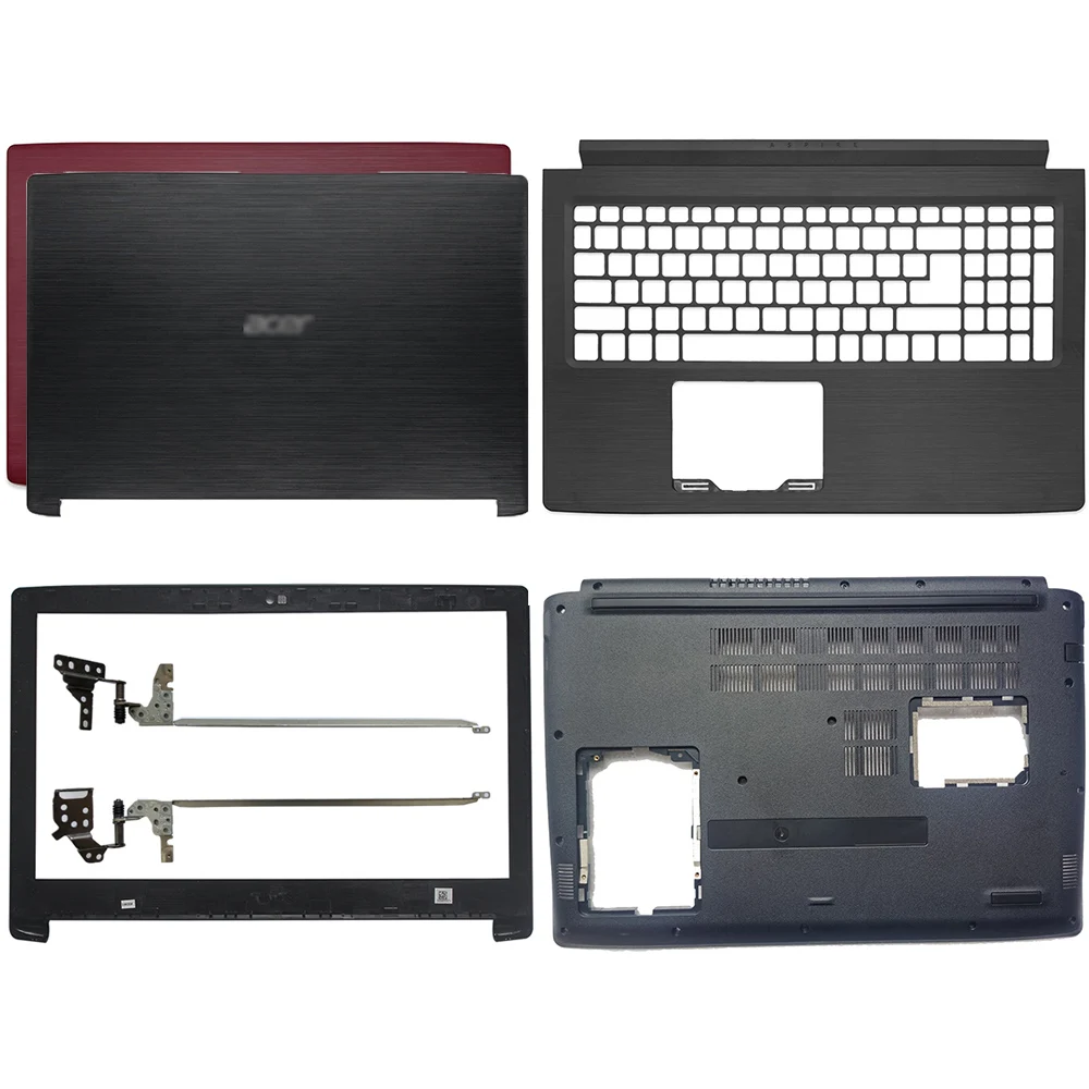 

New LCD Back Cover FOR Acer Aspire 5 A515-51 A515-51G A515-41G A615 A315-51 Rear Lid TOP case laptop LCD Bezel Cover/LCD Hinges