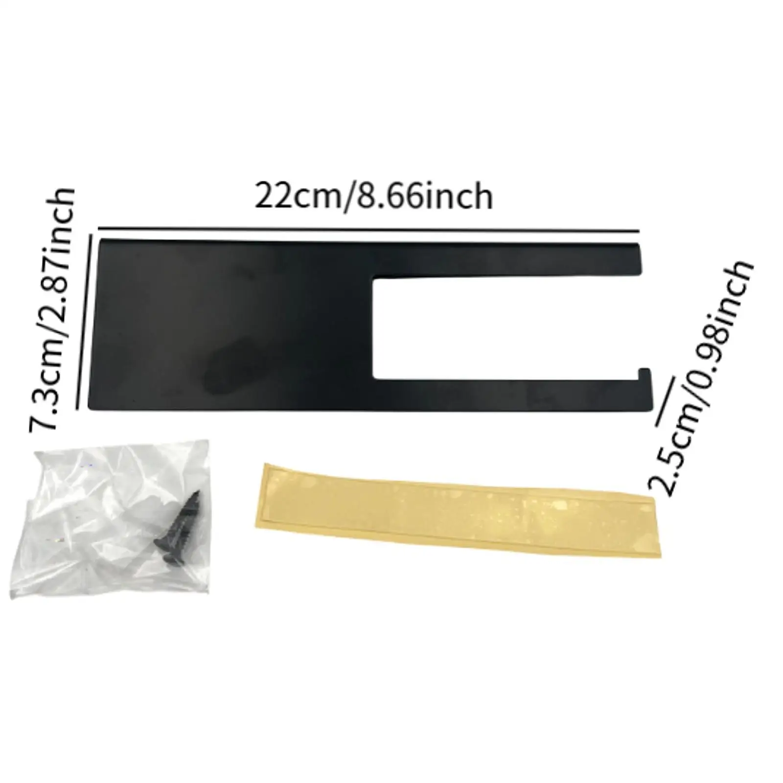 Toilet Paper Holder with Shelf Self Adhesive or Drilling Roll Paper Holder
