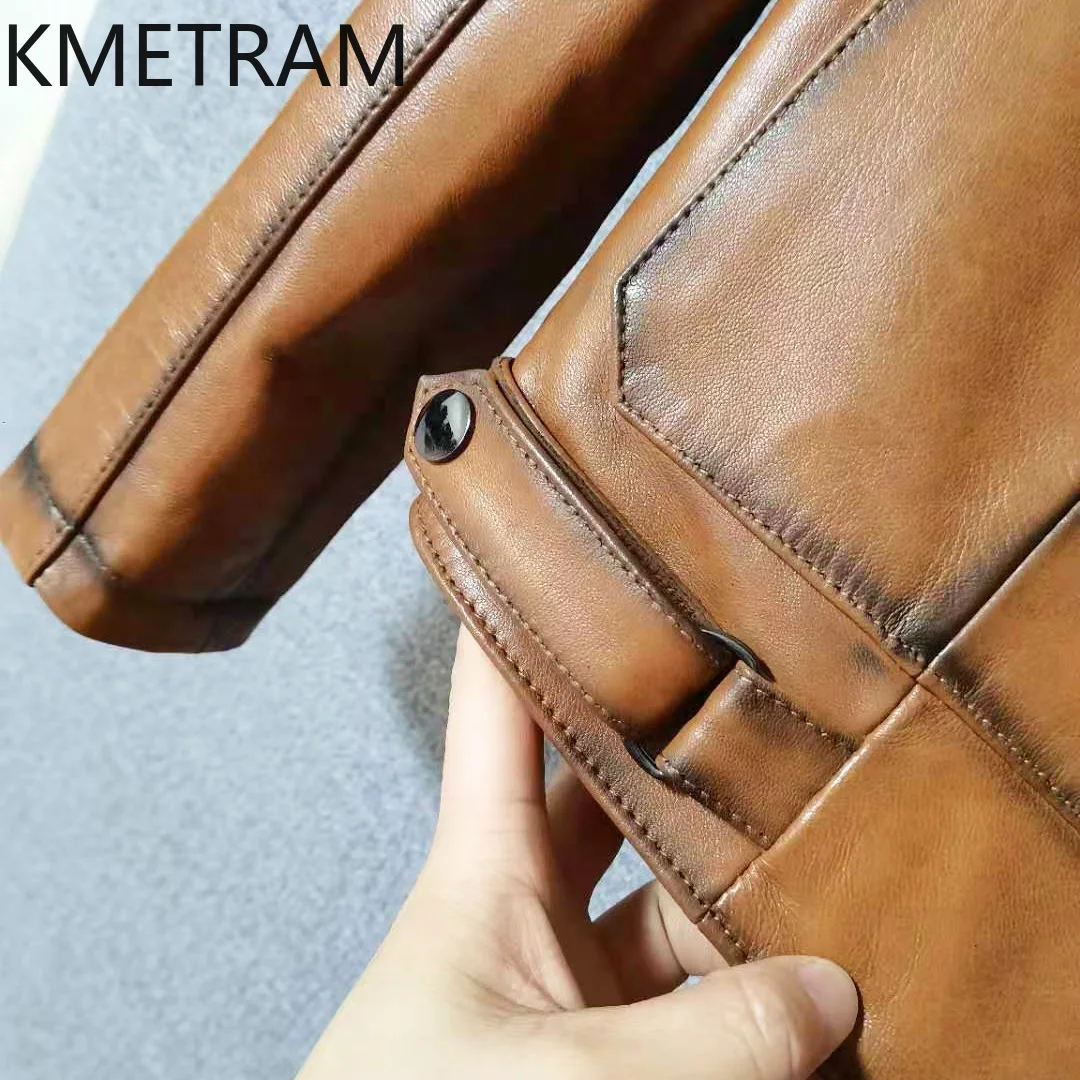 100 % obere Schicht aus Schaffelljacke für Damen, Vintage, kurze Jacken aus echtem Leder, Damen, neu in Oberbekleidung, Herbstkleidung, 2025 Diegoка