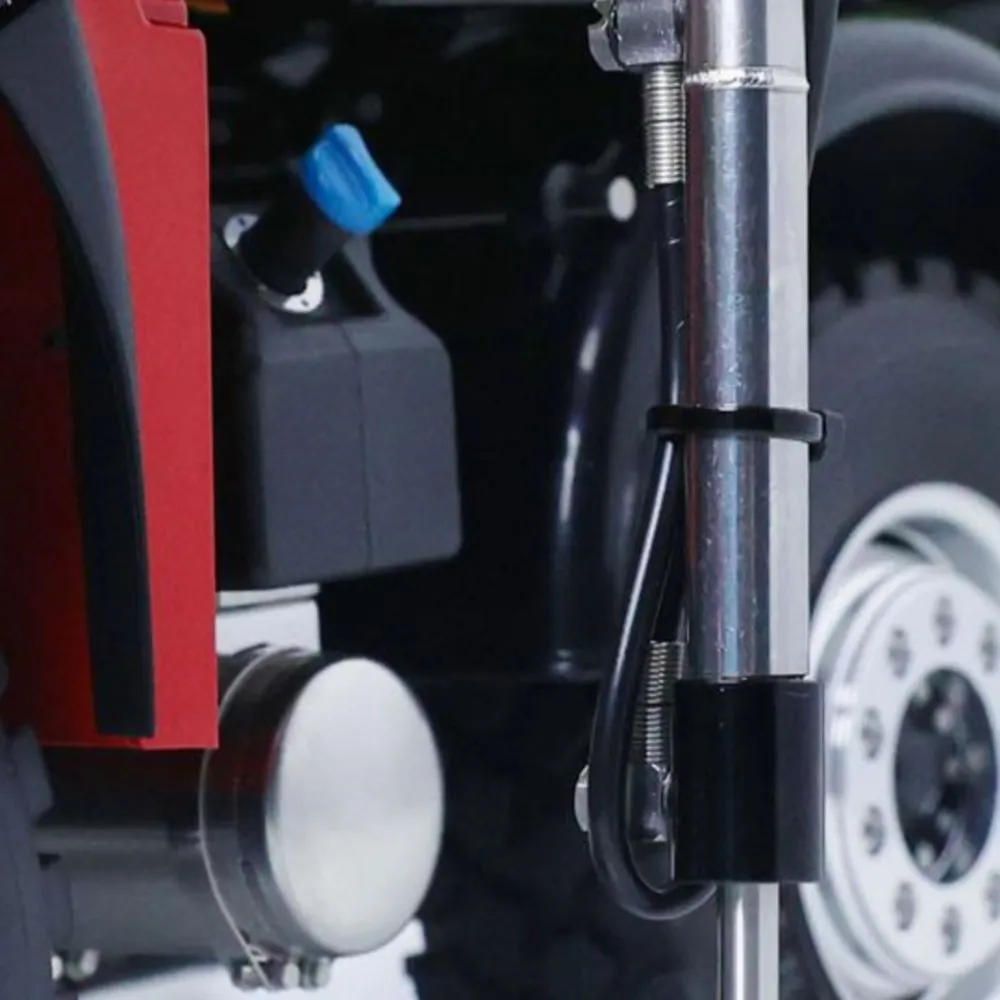 

LESU 8*8 1/14 RC Roll on/off Hydraulic Truck Crane Dumper 2 Speed Transmission Tipper Reversing Valve Christmas Painting TH21998