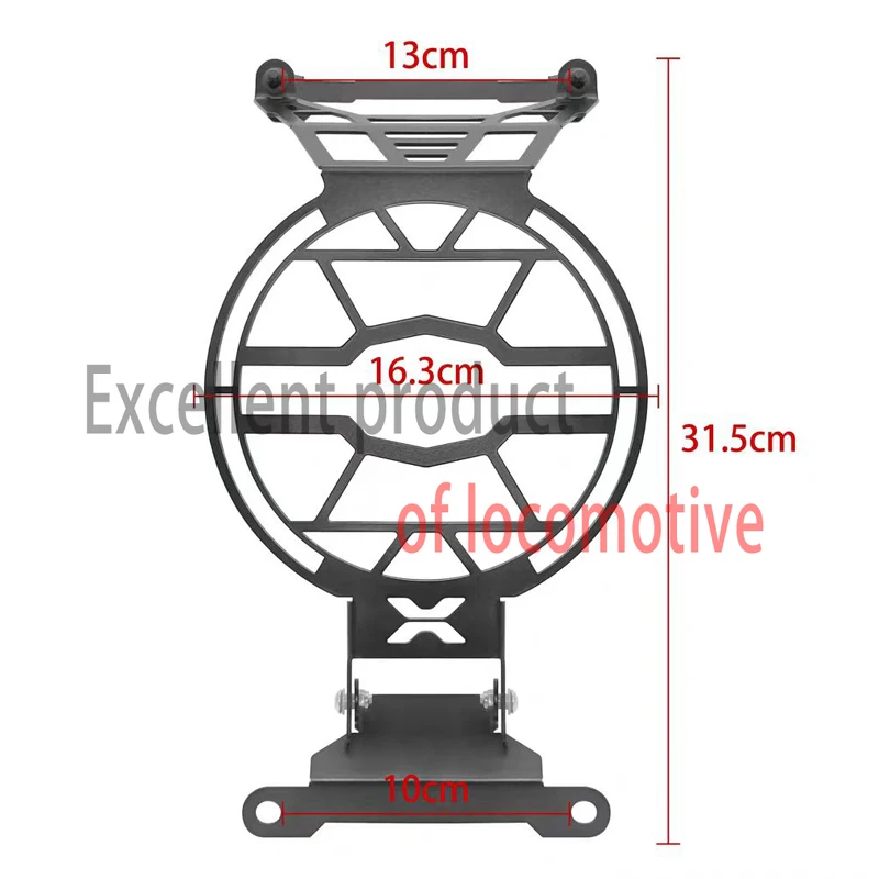 For CFMOTO 700CL-X modified accessories headlight protection cover headlight protection net circular retro front headlight cover