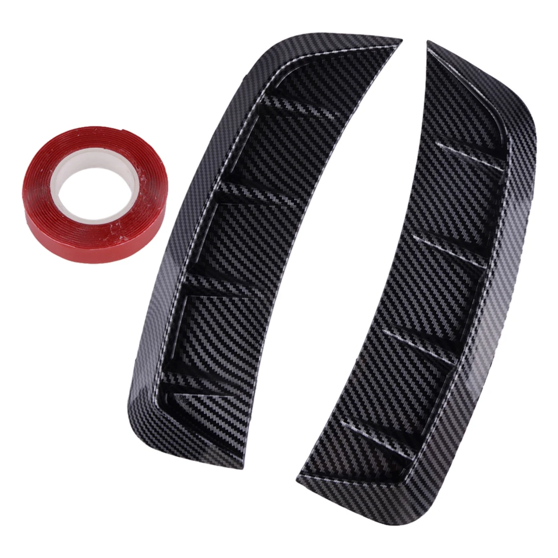 

1 пара, автомобильные наклейки-полоски из углеродного волокна