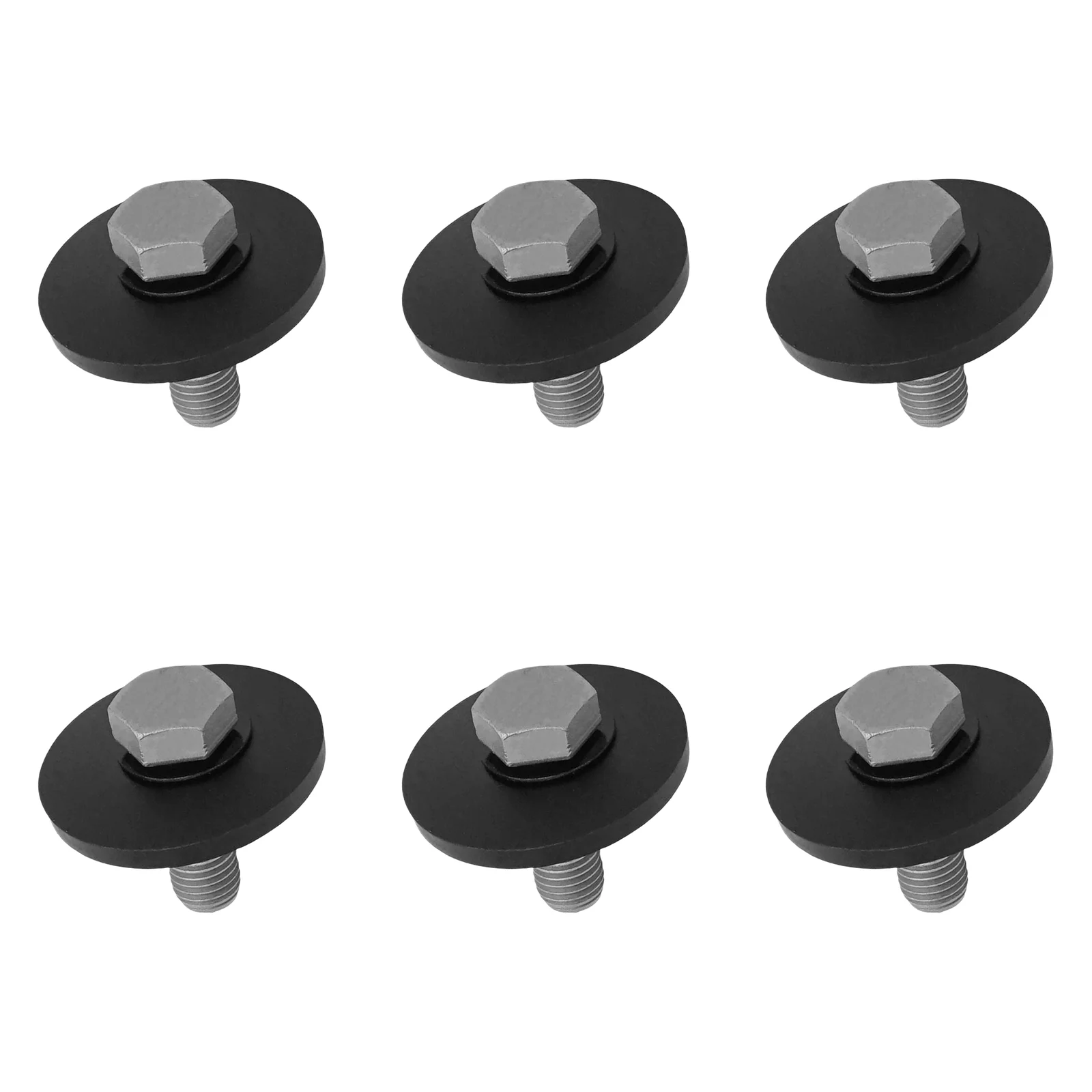 M123522 Fastener Set Hex Head Bolt Set Anti-loosening Feature 55mm Length Robust Construction For Outdoor Mowing Use