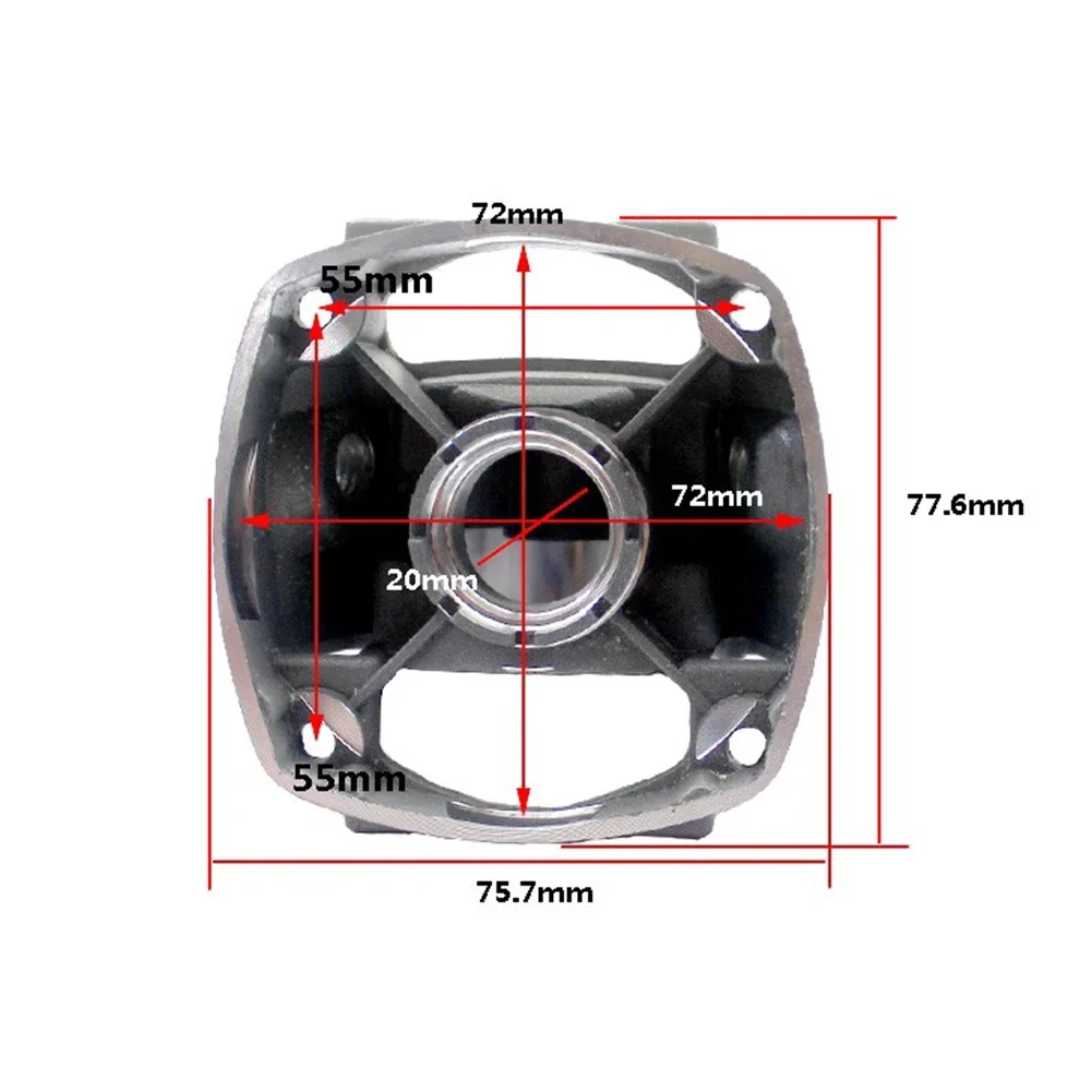 Angle Grinder Head Shell Gearbox for Bosch GWS6100 Power Tool Parts Aluminum Material Replacement Component for Bosch GWS6 100