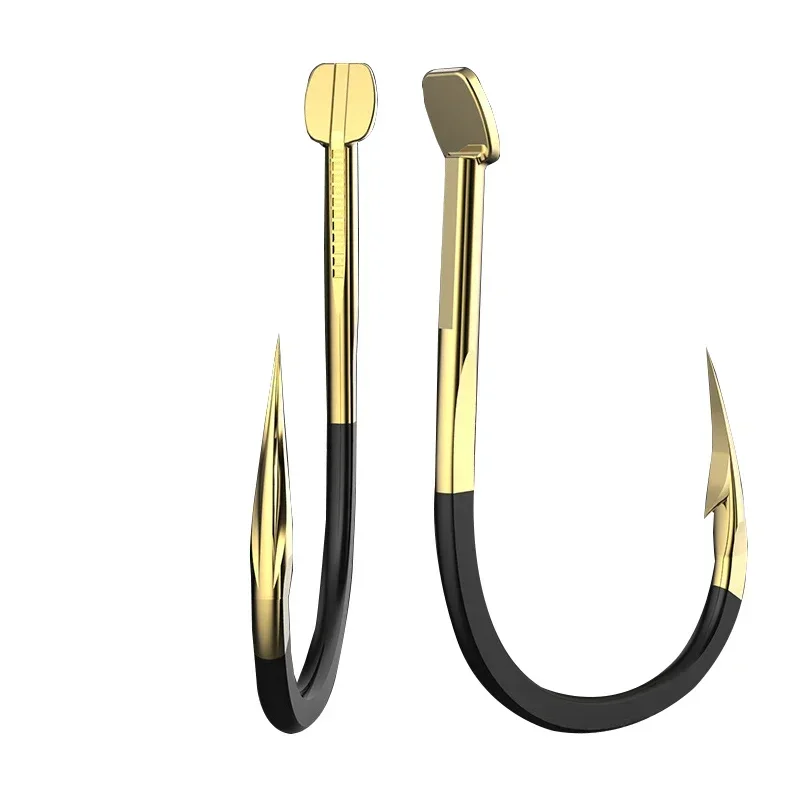 20 pcs Fishing Hook Single Fishhook Fishing Accessories Supplies Lures Carp Fishing Tackle Barbed Colored Tungsten Alloy image 4