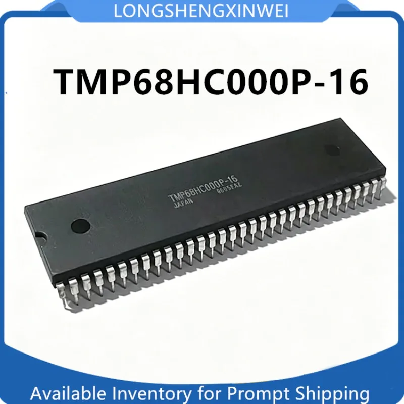 1PCS New Original TMP68HC000P-16 TMP68HC000P Direct Insertion DIP64 Microcontroller Chip in Stock