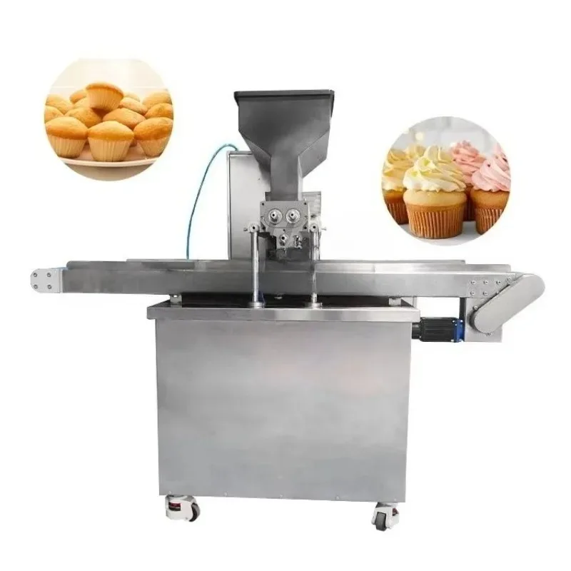 2025 Automatic Cup Cake Batter Fill Machine Small Muffin Cake Depositor Production Machine