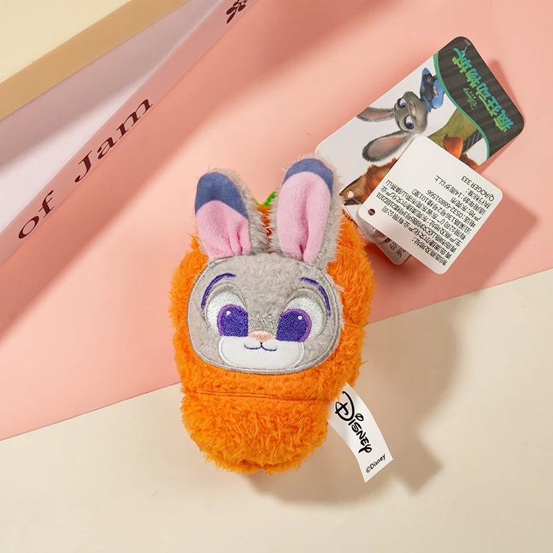 

Disney Zootopia Judy&Nick Carrot Series Plush toy keychain Desktop ornament Officially licensed Take child Holiday gift Popular