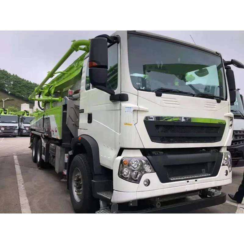 Concrete Boom Pump Truck Mobile Hydraulic Truck Mounted Concrete Placing Machine for Infrastructure Projects