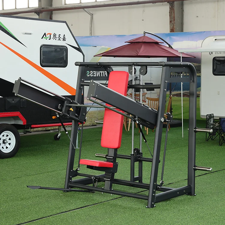 Popular Multi Functional Adjustable Chest Press Machine Commercial Gym Equipment Chest Exercise Bodybuilding Fitness Equipment