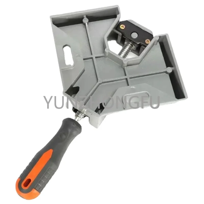 90 Degree Aluminum Alloy Right Angle Fixed Clamp Single Handle Quick Clamp Wood Glass Fixed Fixture Monolever Wholesale