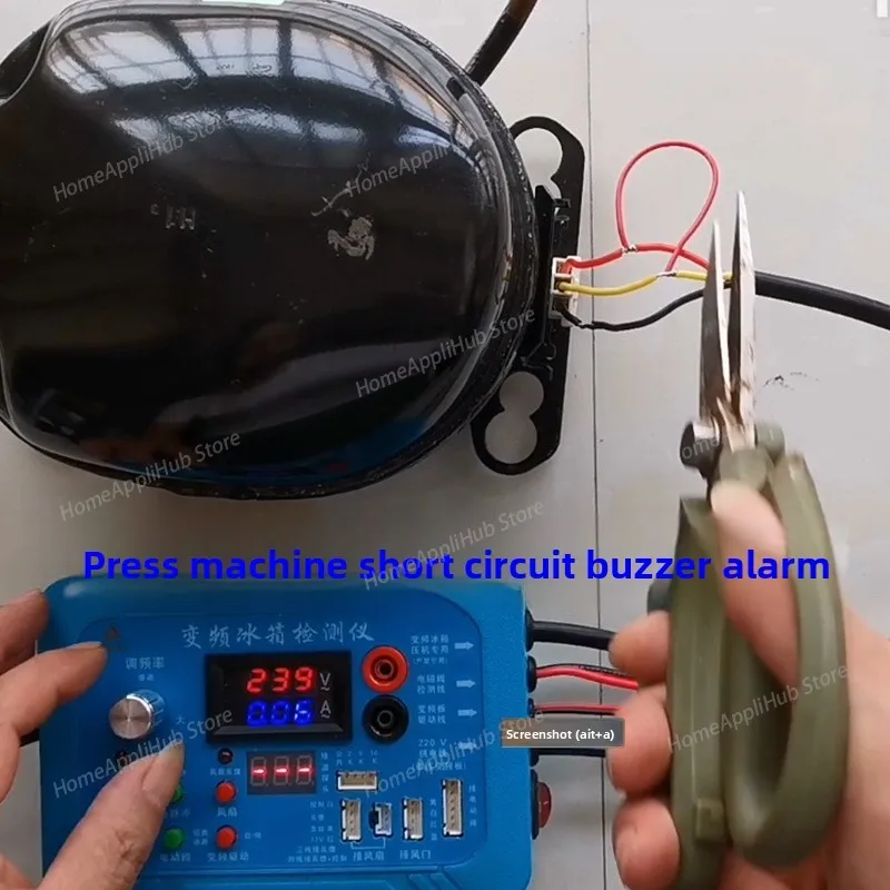 Inverter Refrigerator Tester Compressor Inverter Plate Pulse Solenoid Valve Fault Maintenance Test Tool Universal