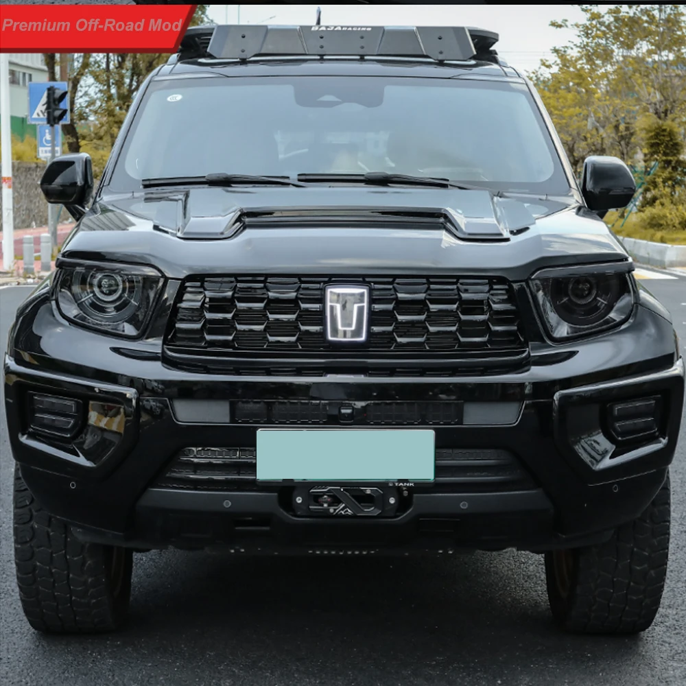 Exclusive Edition Emblem Upgrade and High-End Hood Appearance Kit for 2024-2026 Tank 700 Hi4-T Grille Modification