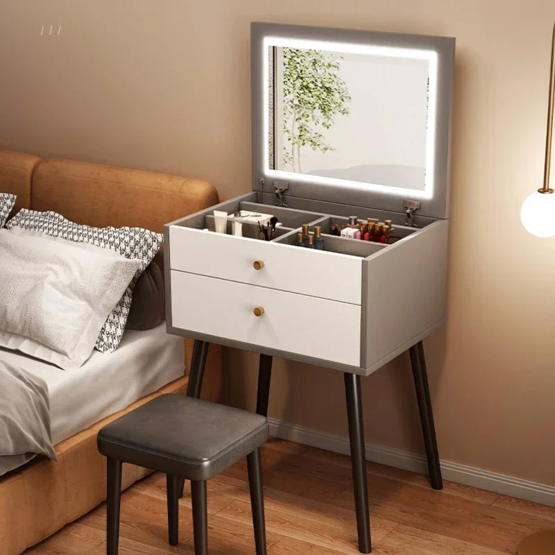 

Дизайнерские шкафчики, минималистичные столы для макияжа, столы для туалетного столика в спальню, зеркало для туалетного столика, домашняя мебель WZ50VT