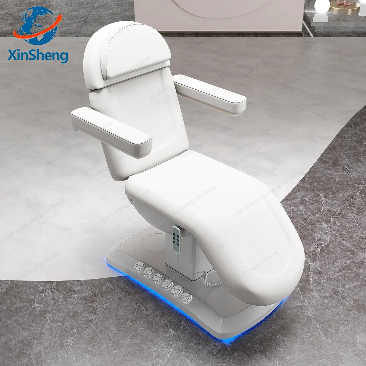XinSheng Beauty Care Chair Electric Lift Adjustable Bed Customer Seat Beauty Salon Furniture & Equipment Check & Diagnose Seats
