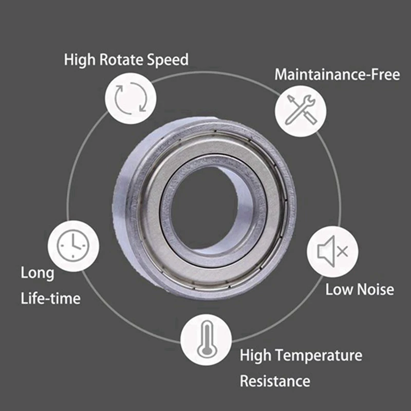 160Pcs 608ZZ Bearing 8X22X7 Mm ABEC-5 Skate Stroller Miniature 608 ZZ Ball Bearings 608Z 608 2Z Bearing