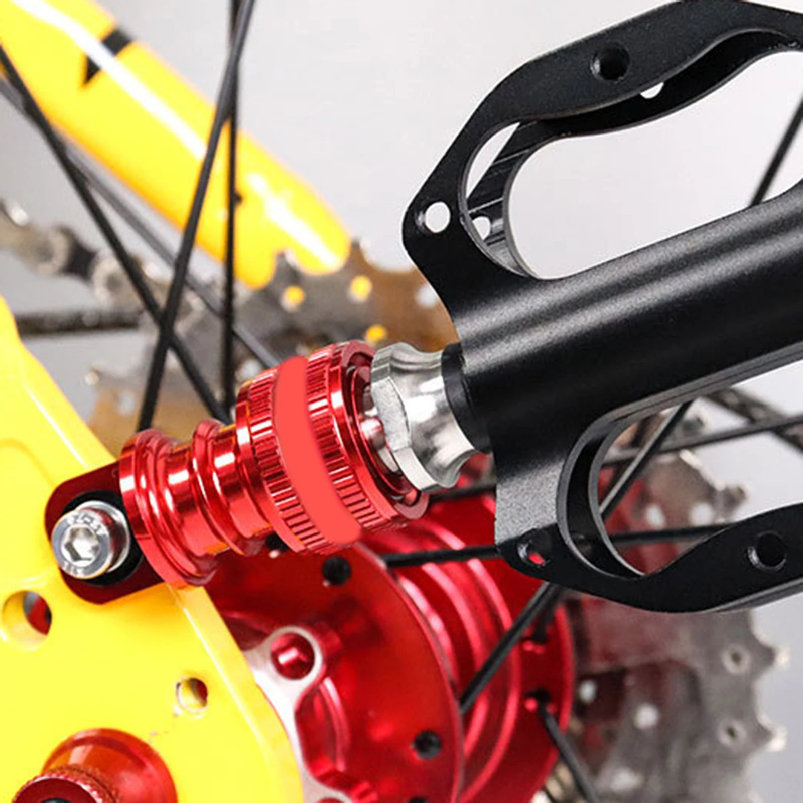 

1Set Aluminum Alloy Quick Release Pedal Buckle for Folding Bike Rust Resistant Strong Durability Bike Repair Tool Kit