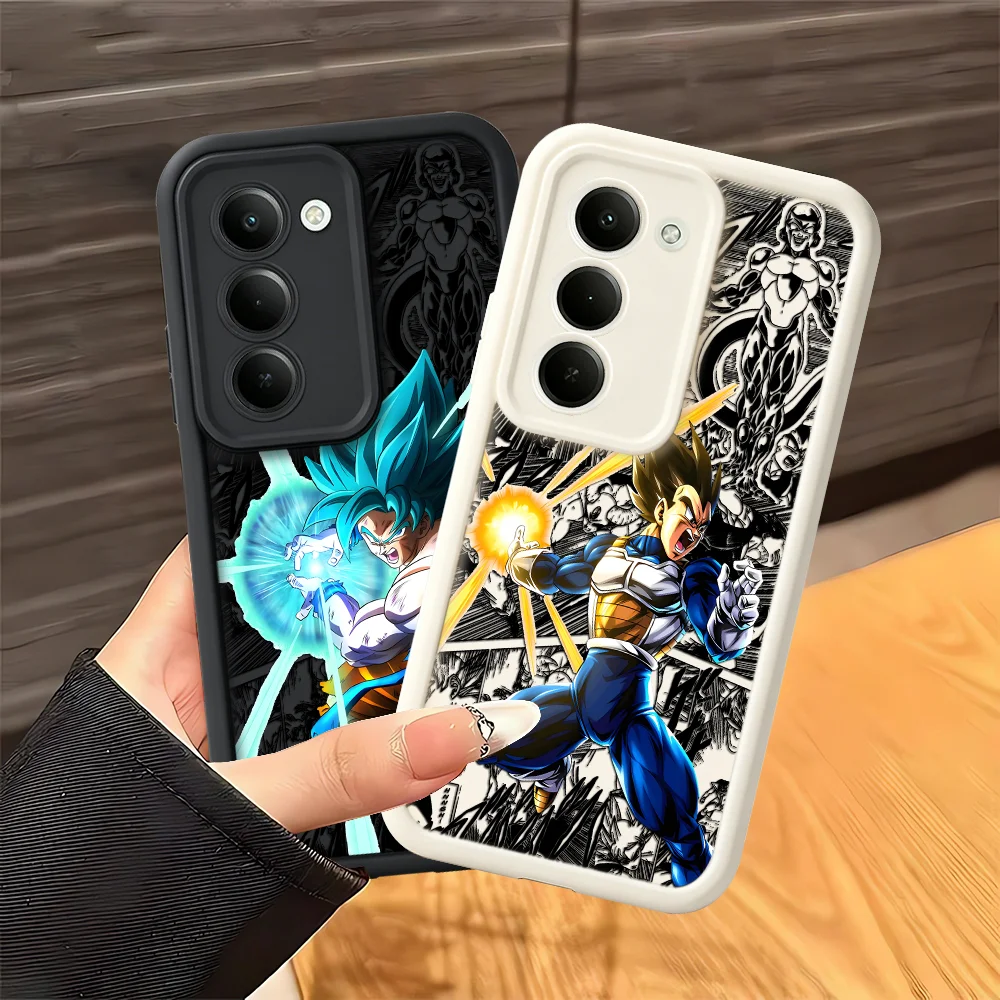 D-Dragon Balls Son Goku Vegeta Phone Cover Case for Samsung Galaxy A56 A34 A53 A54 A35 A36 A26 A32 A15 A16 A71 A72 A23 A51 A73