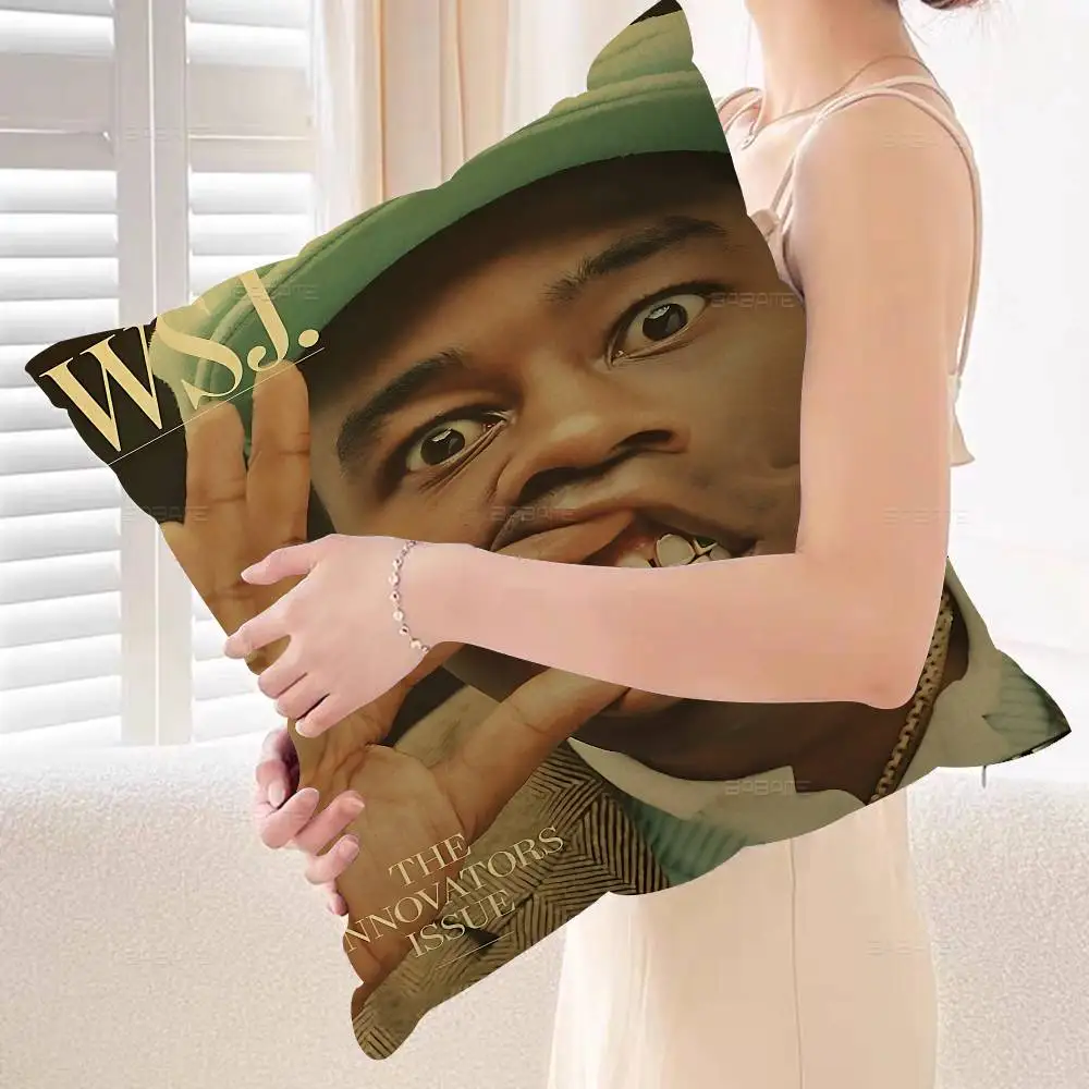 زهرة بوي تايلر الخالق غطاء الوسادة وسادة للديكور أريكة ديكور المنزل كيس أكياسها #4