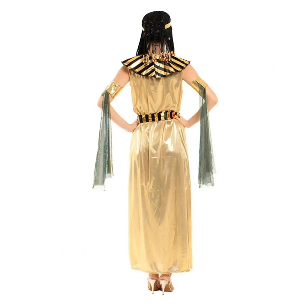 Kostium Królowej Kleopatry dla Dziewczynek, Strój Starożytnego Egiptu, Akcesoria do Cosplay na Halloween, Sukienka Księżniczki na Imprezy Przebieranki