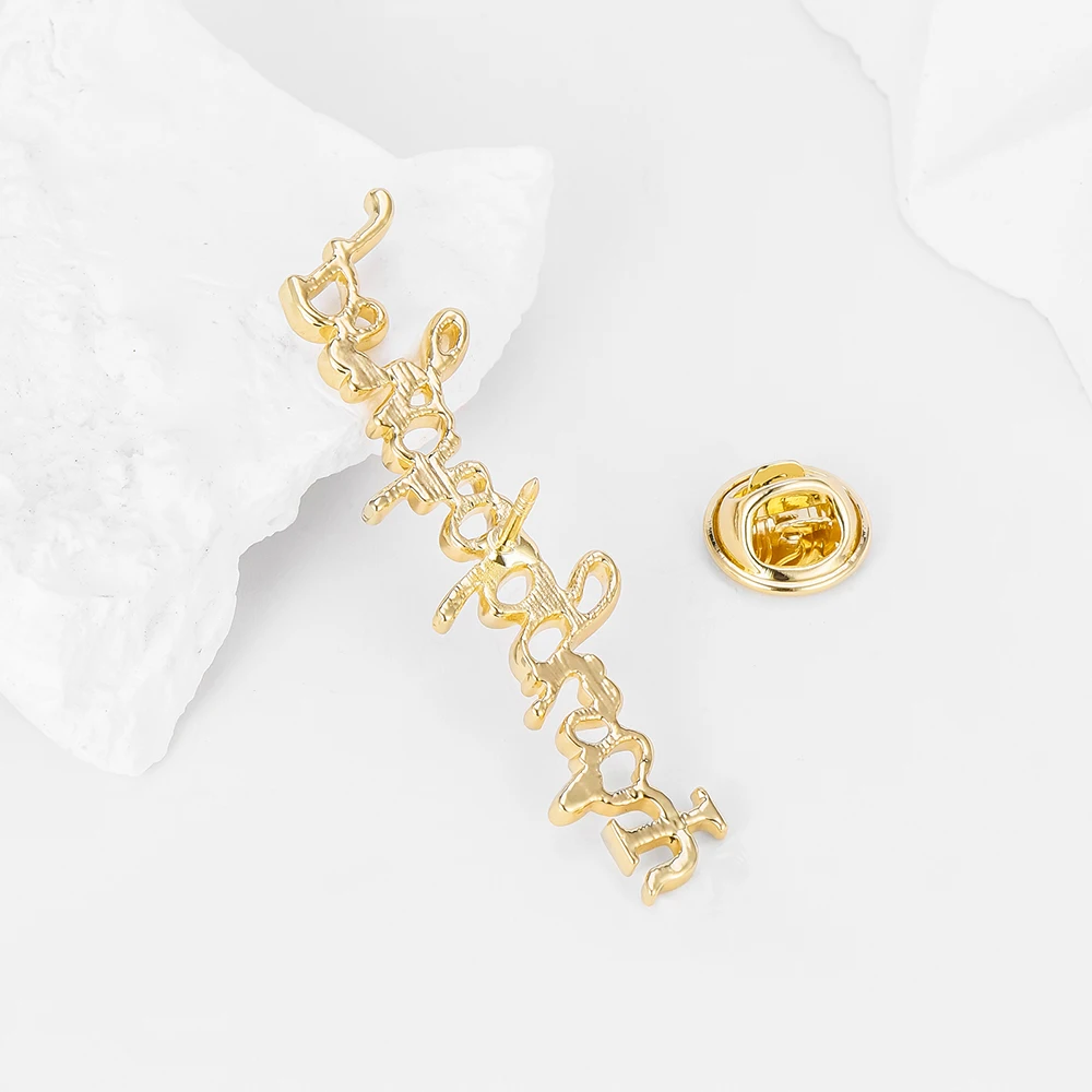 بروش سحري من Hanreshe-Psi ، دبوس علم النفس الطبي ، مجوهرات للطبيب والممرضة ، شارة طية صدر ، هدايا