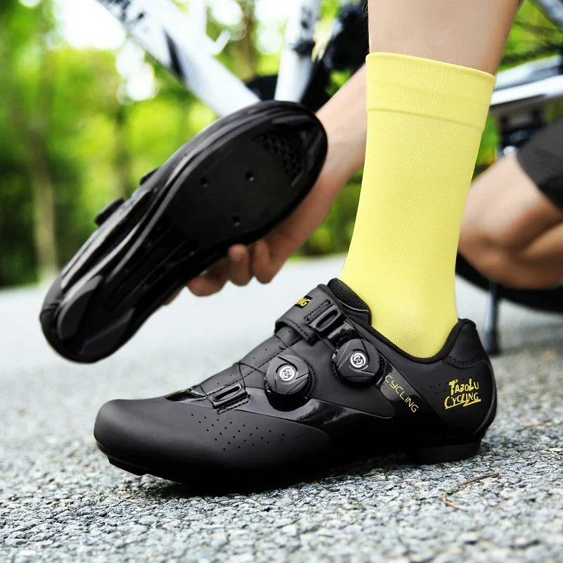 

Flat Cycling Shoes for Men and Women, Road Bike Shoes, Speed Sneakers, Racing Footwear, Mountain Bike, Bicycle Spd Footwear