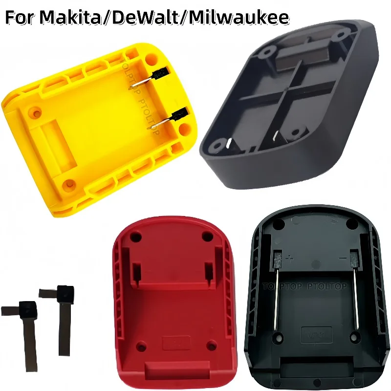 

DIY Charger Adapter Battery Connector for Makita / forDeWalt / forMilwaukee 18V Li-ion Battery Holder Base Tool