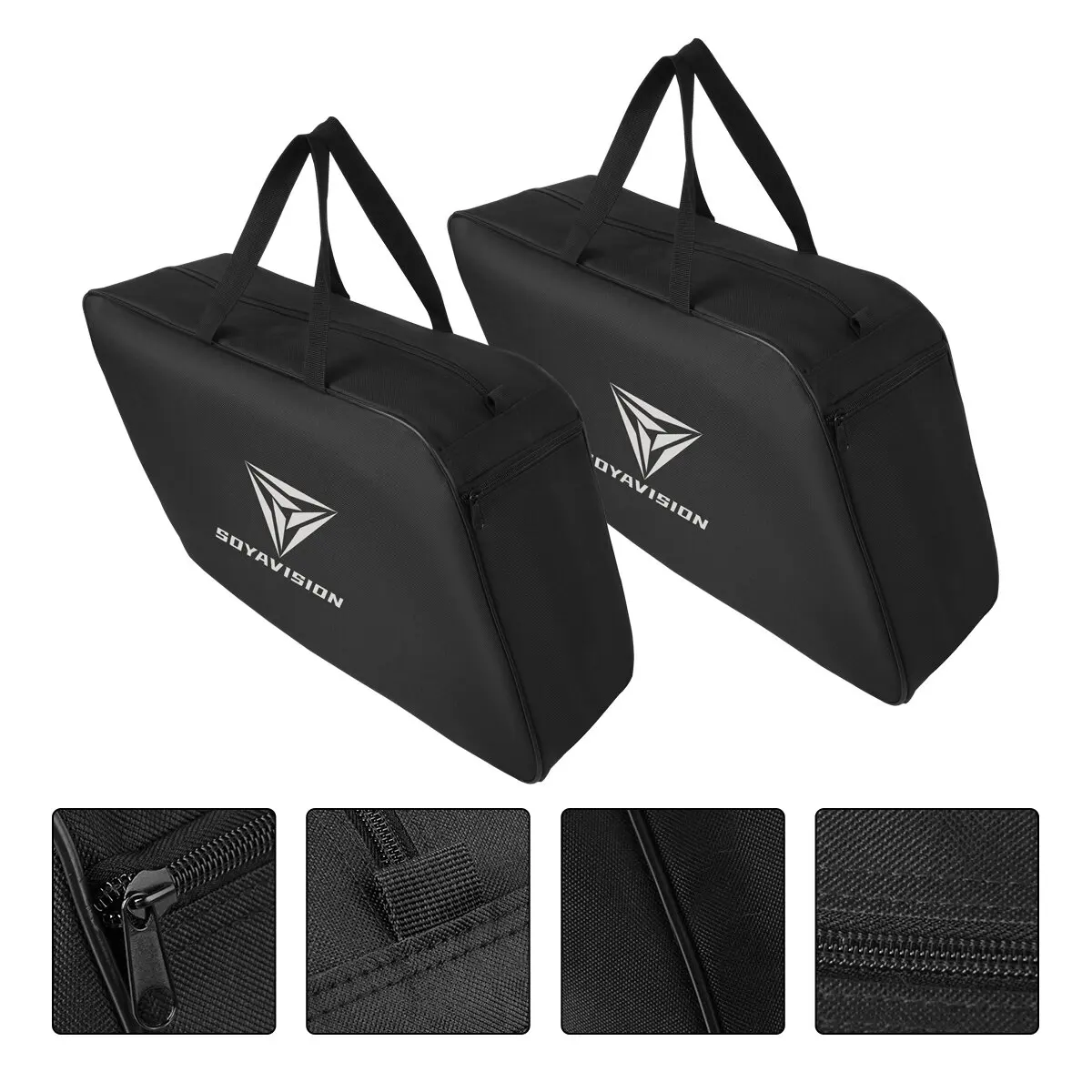 

Черные мотоциклетные сумки-вкладыши для багажа для Harley Touring Electra Street Glide Road King, для Honda Goldwing GL1800 GL1500