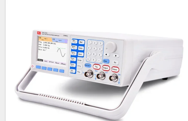 Multifunctional 100MHz 2 Channels DDS-2125 Function Arbitrary Waveform Generator for engineers