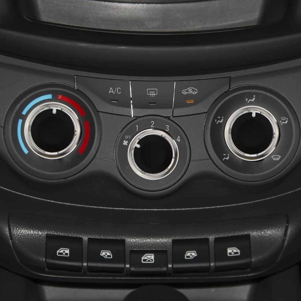 3pcs/set Car AC Knob Air Conditioning Knob Heat Control Switch Knob for Chevrolet Sail 2008-2014 Car Styling