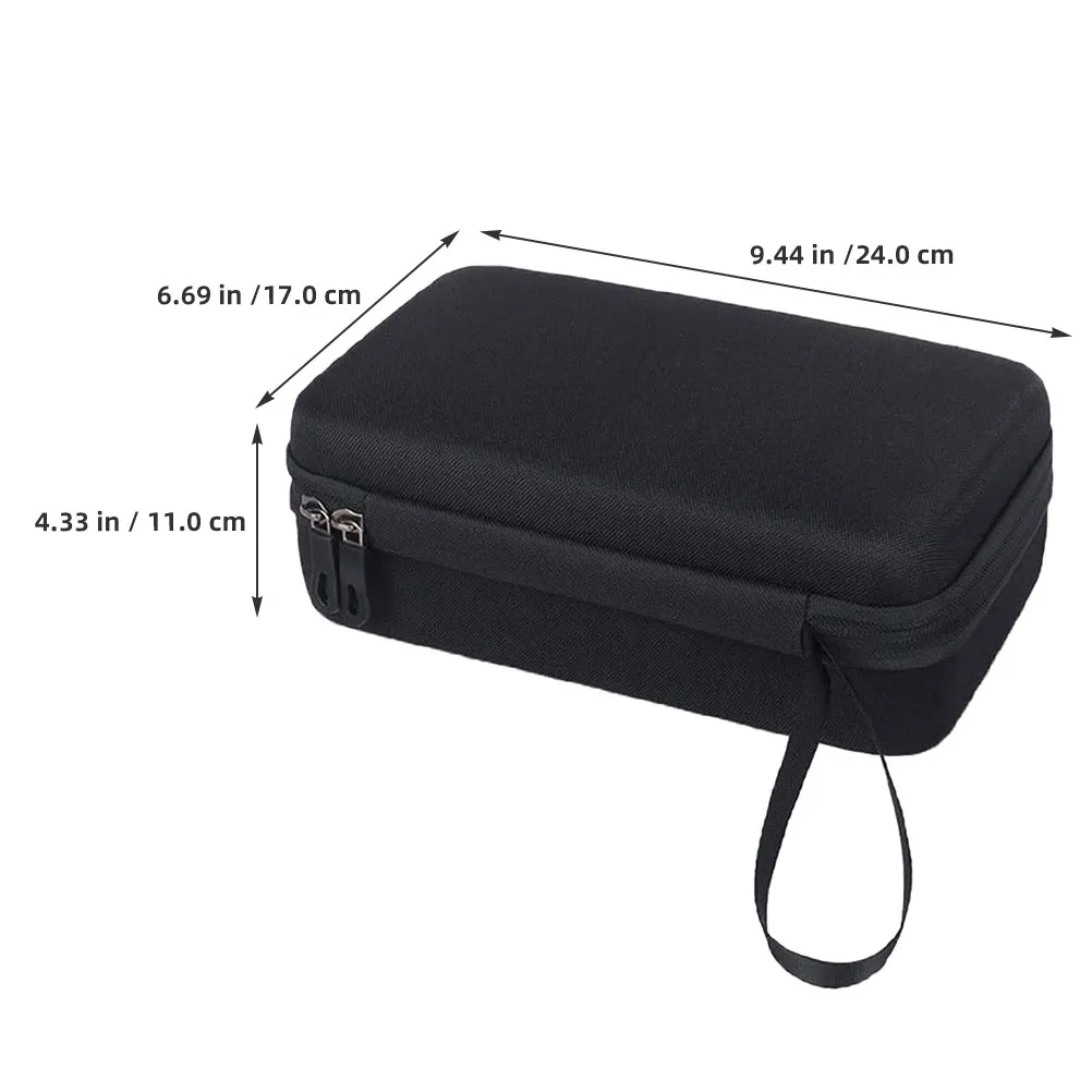 Hard Shell Electric Bike Charger Storage Bag Shockproof Polyester Eva Organizer Pouch for Scooter Motorcycle Cable Gadget