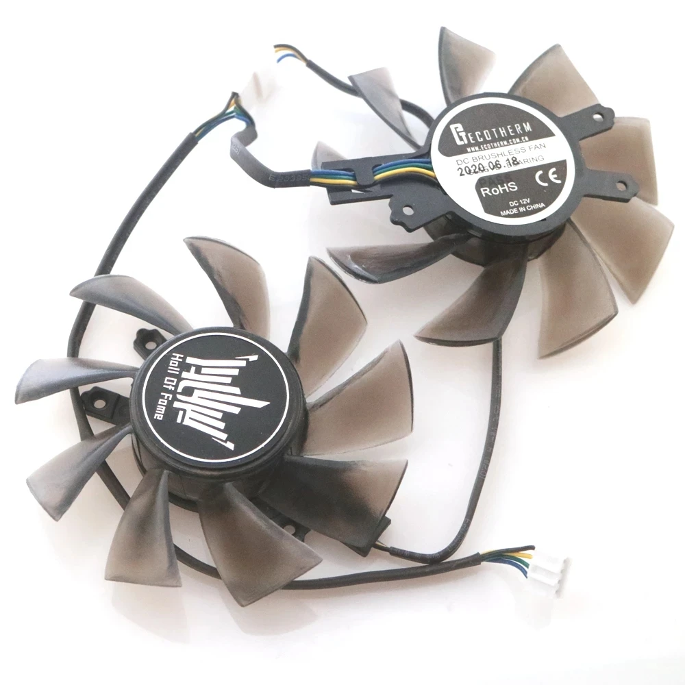 GFY09010E12SPA DC12V 4wire 4pin For GALAXY GeForce RTX HOF 2070 2080 Classic SUPER Graphics Card Cooler Cooling Fan