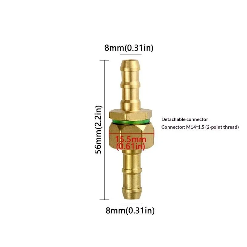 Heavy Duty Brass Quick Connect Hose Fittings for Garden Watering And Patio Cleaning Leak Proof Corrosion Resistant