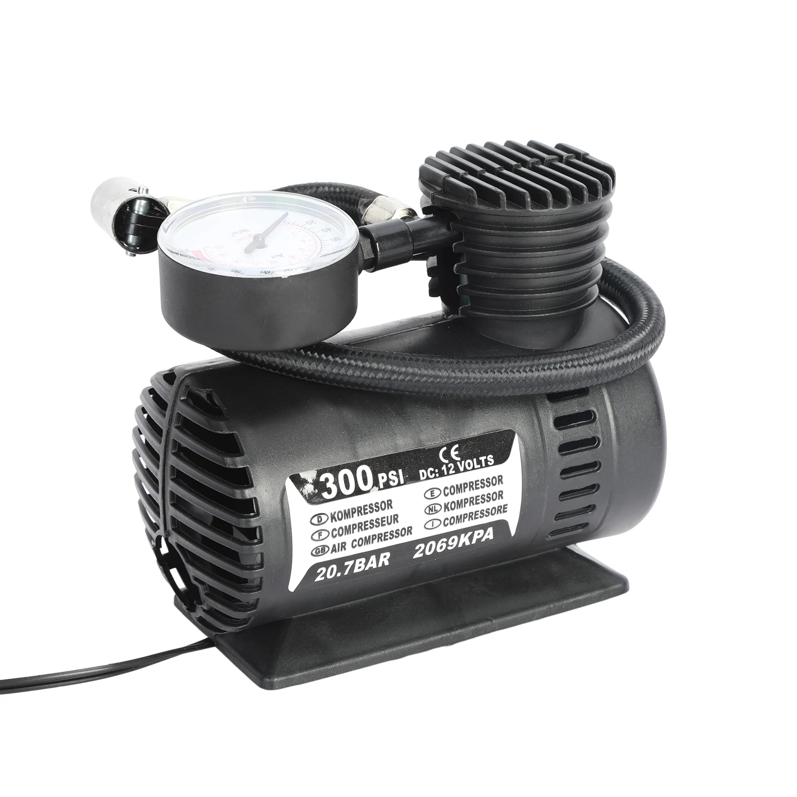 Air Compressor Quiet Oil-free Portable Air Pump for Home Repair Tire Inflation Compressor