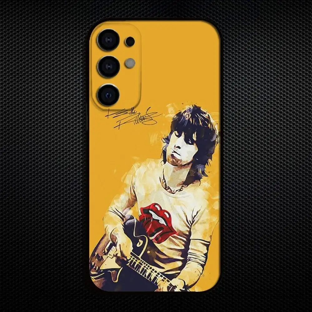 حافظة هاتف B-Bruce Springsteen لهاتف سامسونج S25، S24، S21، S22، S23، S30، Ultra، S20، Plus، Fe، Lite، Note، 10,9,5G غطاء أسود