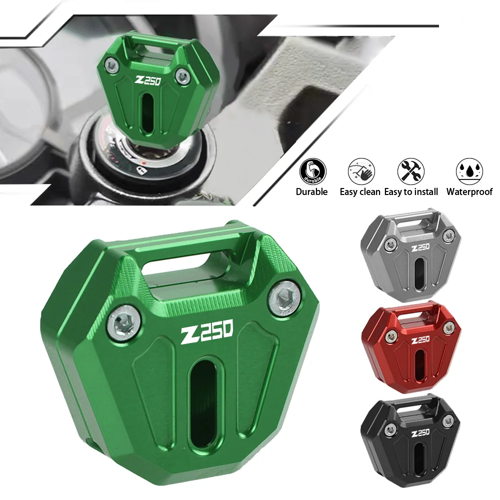 Cubierta de llave para motocicleta, Protector de carcasa para KAWASAKI Z250 Z NINJA 250, 2008, 2015, 2017, 2018, 2019, 2020, 2021, 2022, 2023