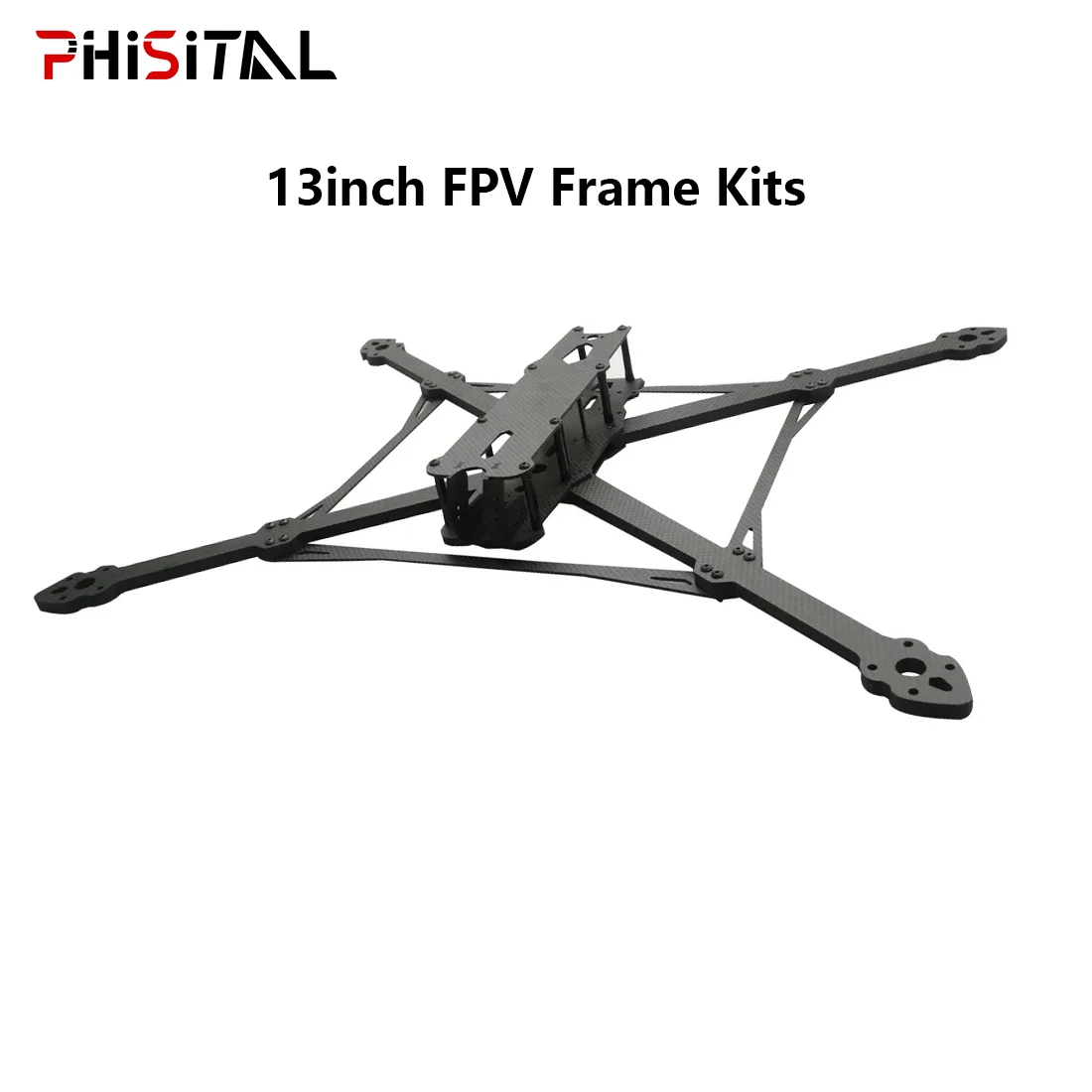 

MARK4 V3 Pro 13inch 570mm Carbon Fibre Drone Rack Frame Kit With 8mm Arm For FPV Freestyle Quadcopter DIY kits