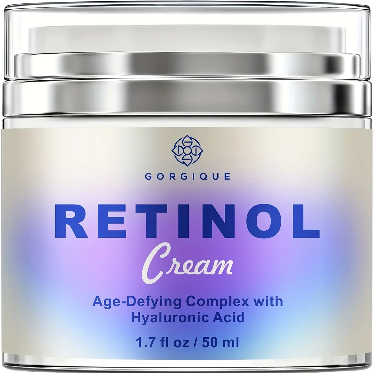 Retinol Cream for Face Anti Aging with Hyaluronic Acid Moisturizing Firming Reduces Appearances of Fine Lines Wrinkles