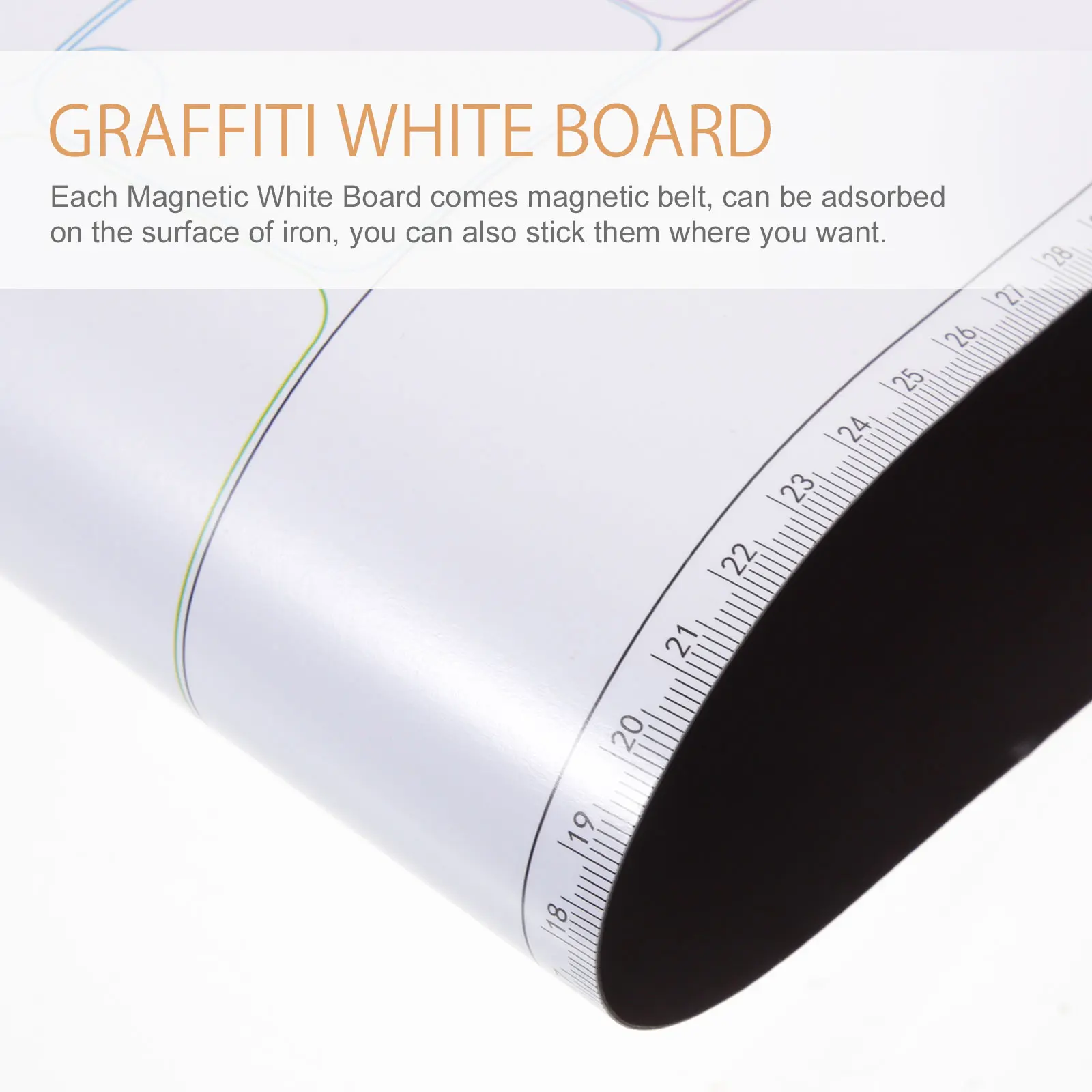 سبورة بيضاء مغناطيسية محمولة ملاحظة للثلاجة سطح الحديد الجدار ملصق المنزل مكتب استخدام مواد الحيوانات الأليفة