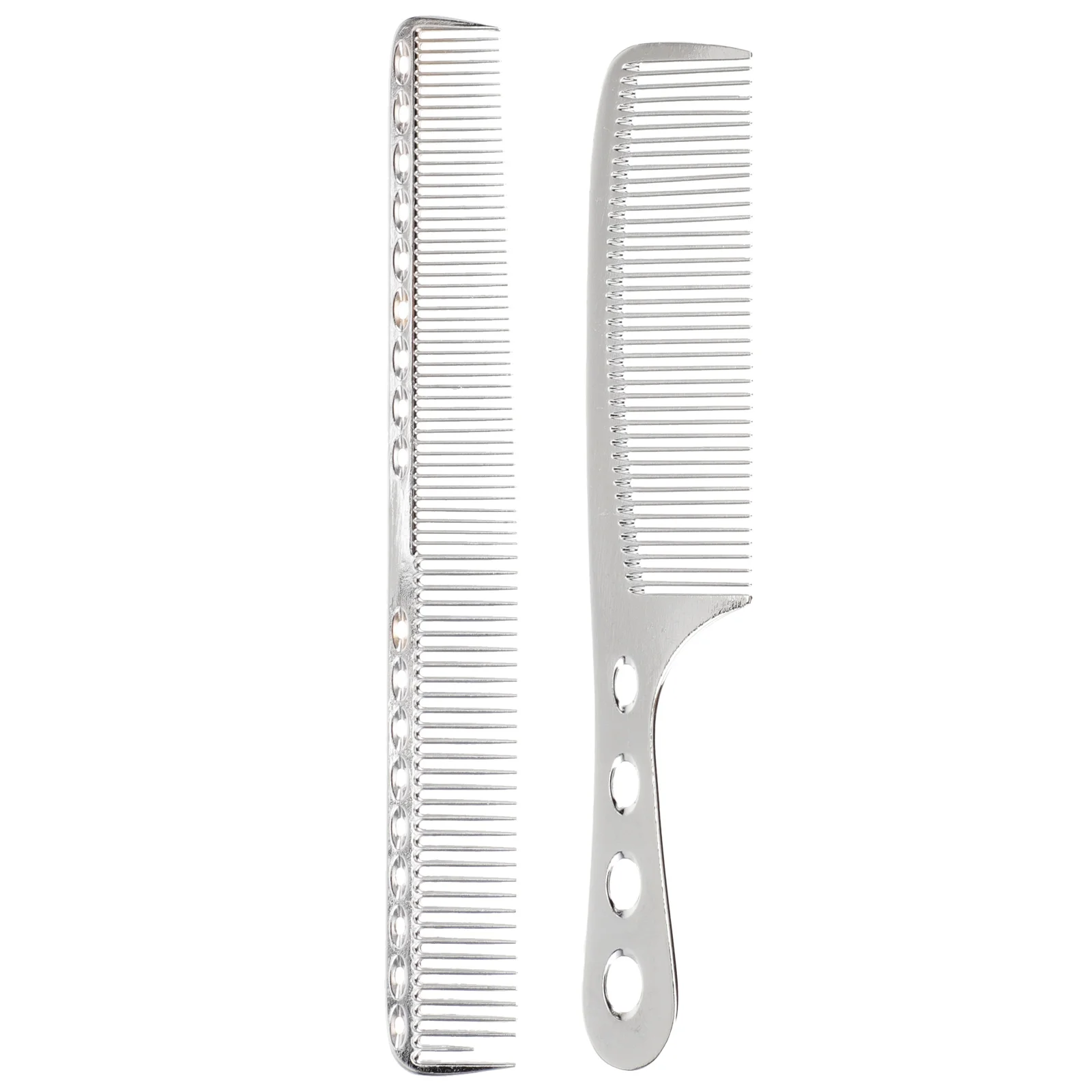 

Hair Hairdressing Anti-Static Barbers Comb Ultra Thin Hair Comb Stainless Steel Hair Cutting Hairdressing Comb For Women Mens