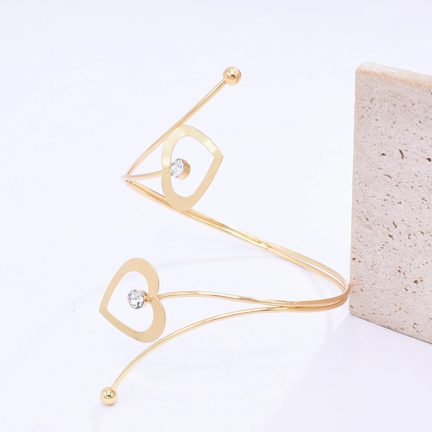 Европейская и американская мода, летний универсальный дизайн с любовью, ромбовидный шарик, регулируемый браслет на руку, пляжные аксессуары