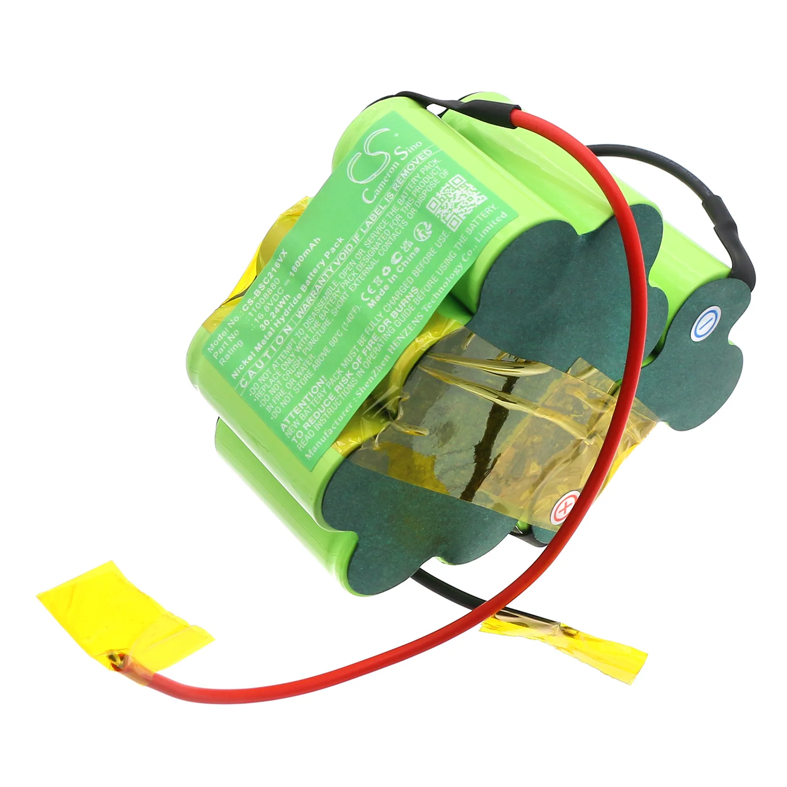 CS Replacement Battery for Bosch BBH21633/01,BBH21633/02,BBH21633/03,BBH21633/04,VXAS011V16 PN:11008880 1800mAh / 30.24Wh