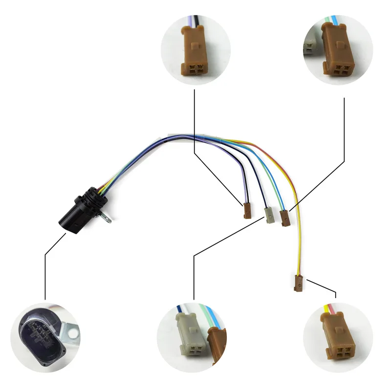 09G 09G927363G Automatic transmission wiring harness (new 8-pin) for Volkswagen Audi Skoda