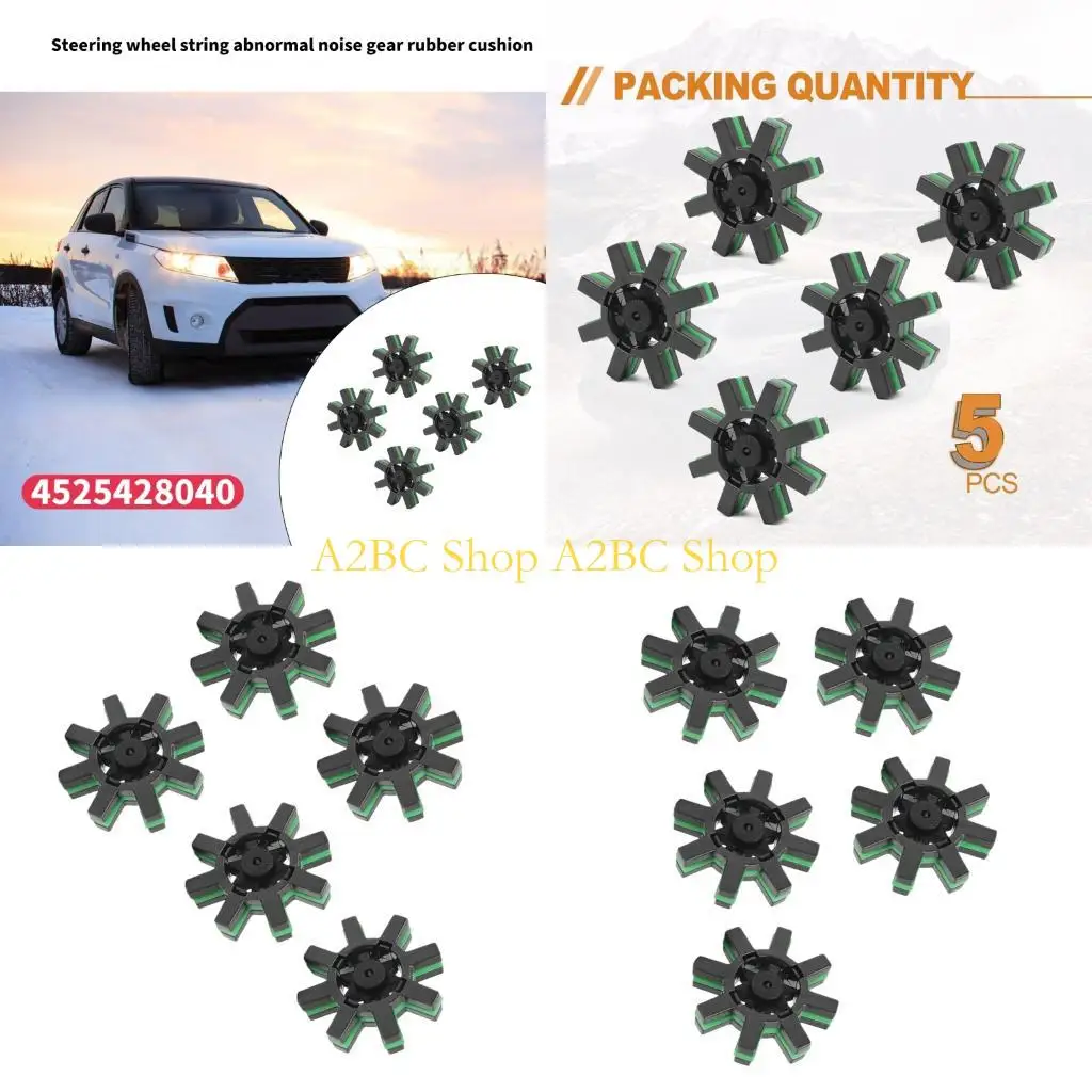 

A2BC 5 Sets Motor Shaft Rubber Damper Power Steering Coupler Bushing