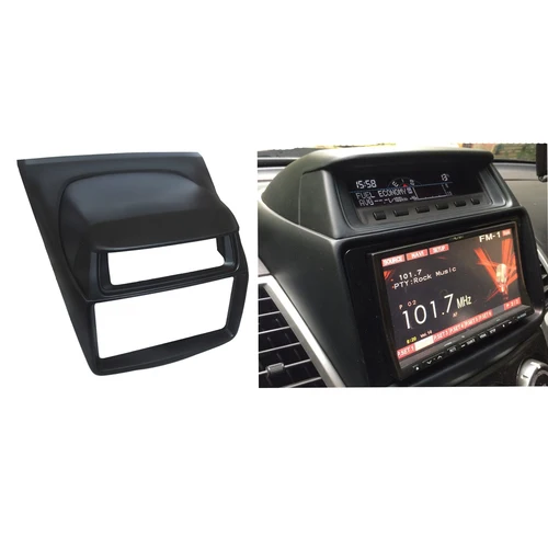 For 2013-2017 Mitsubishi Pajero Sport Radio DVD Stereo Panel 2 Din Dash Mounting Installation Trim Kit Face Frame Fascia