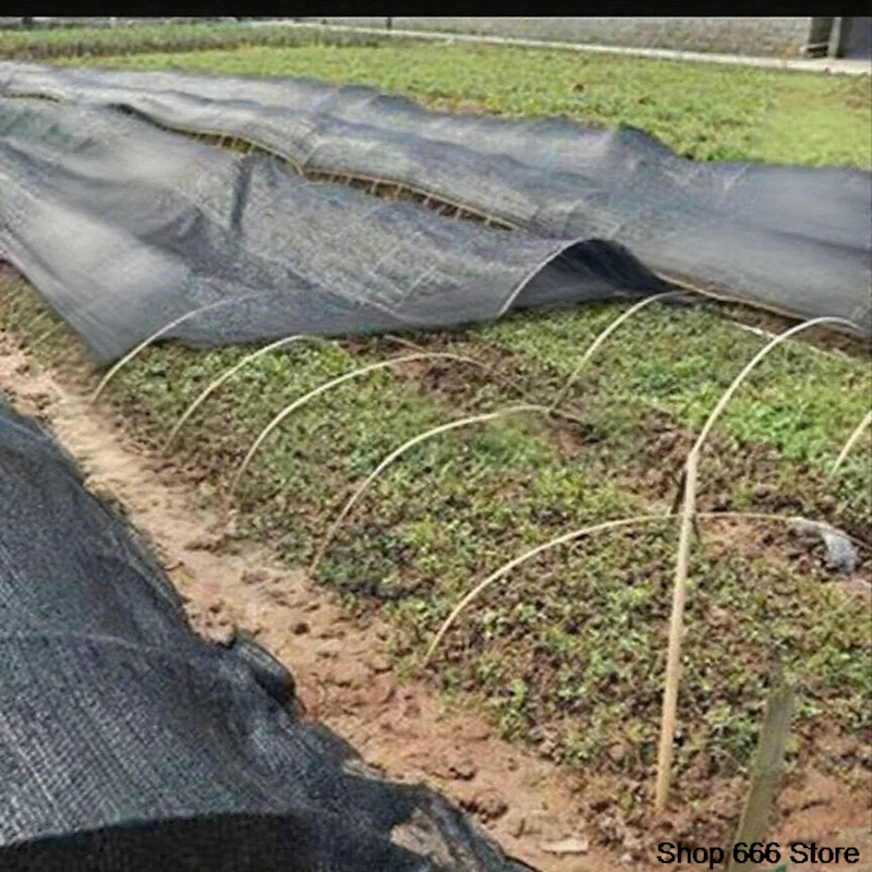6x6m Black Sunshade Net, Plant Shading, Greenhouse Cover, Mesh Fence, Privacy Screen, Garden Sun Shed, Outdoor, Anti-UV,50 ~ 90%